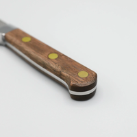 Lamson Premier Forged 4 -Pc Steak Knife Set-WALNUT Series,  Fine Edge