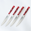 Lamson Lamson,  Fire 4Pc Steak Knife Set, Fine-Edge