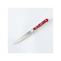 Lamson,  Fire 4Pc Steak Knife Set, Fine-Edge