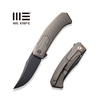 WE Knife Co. WE Knife Shuddan Flipper Bronze Titanium Handle, CPM 20CV Discontinued