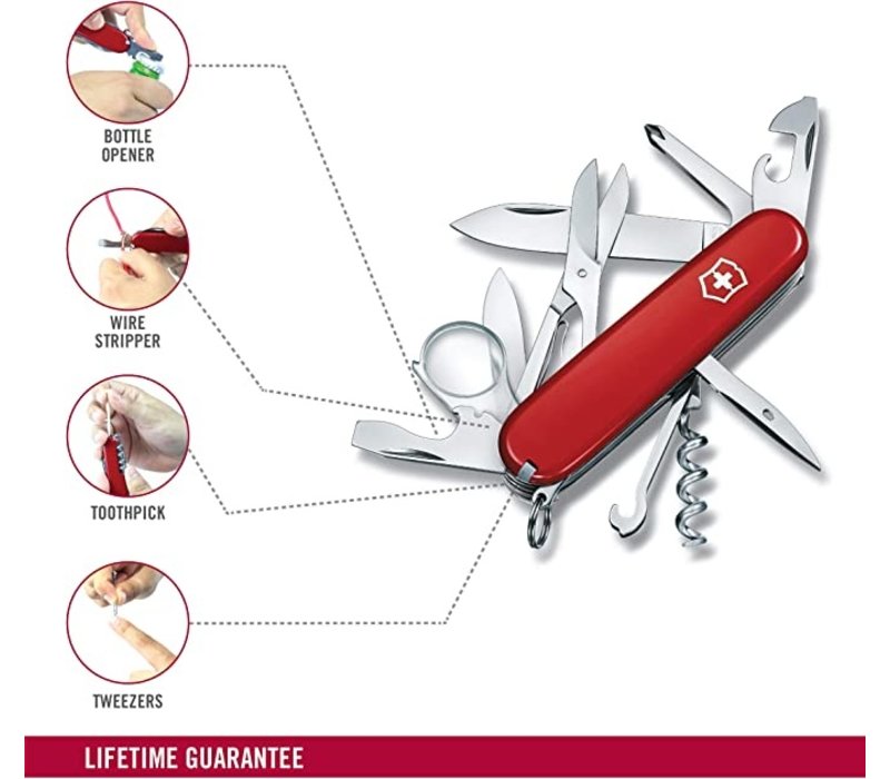 Victorinox Swiss Army Explorer Red, 16 Functions
