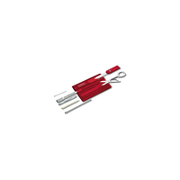 Victorinox Swiss Army SwissCard Ruby Transparent, 10 Functions