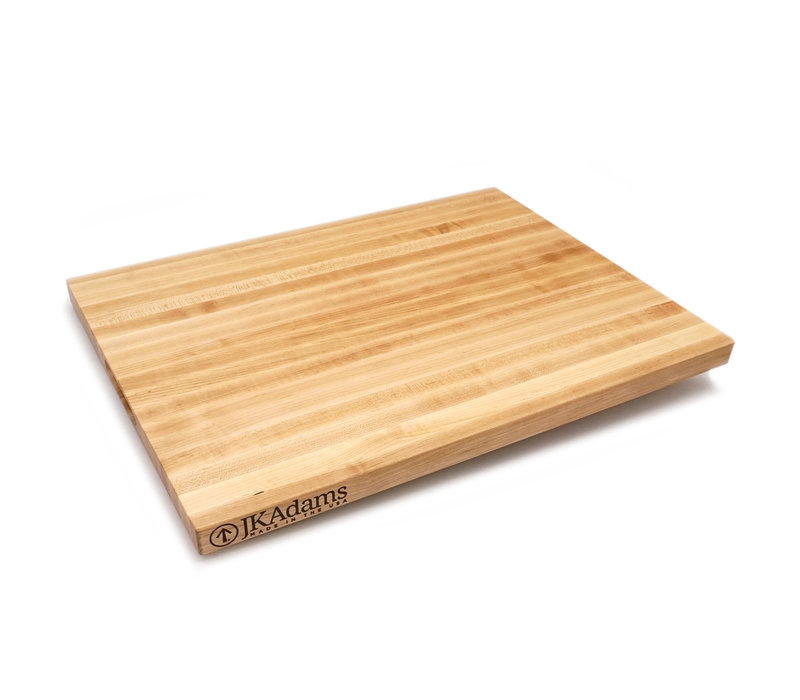 JK Adams Professional Series Maple Edge Grain Cutting Board 24"x18"x 1.5"