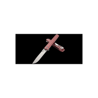 CRKT  Stylus Maroon, Assisted Open