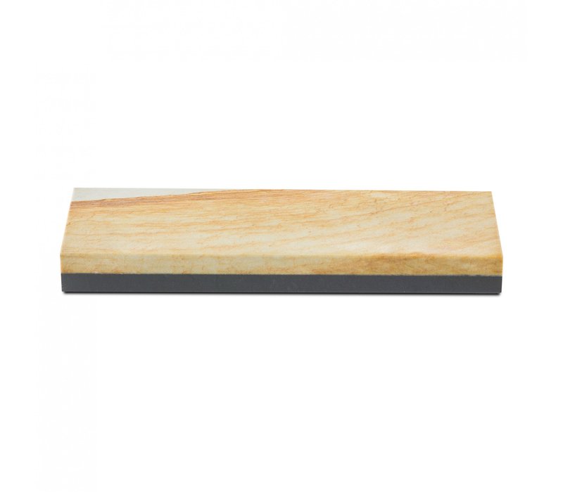 RH Preyda Combination Bench Stone- Soft & Hard Black Arkansas, 10"x 2"x 1"
