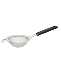 HIC Kitchen 6" Mesh Strainer with Silicone Handle