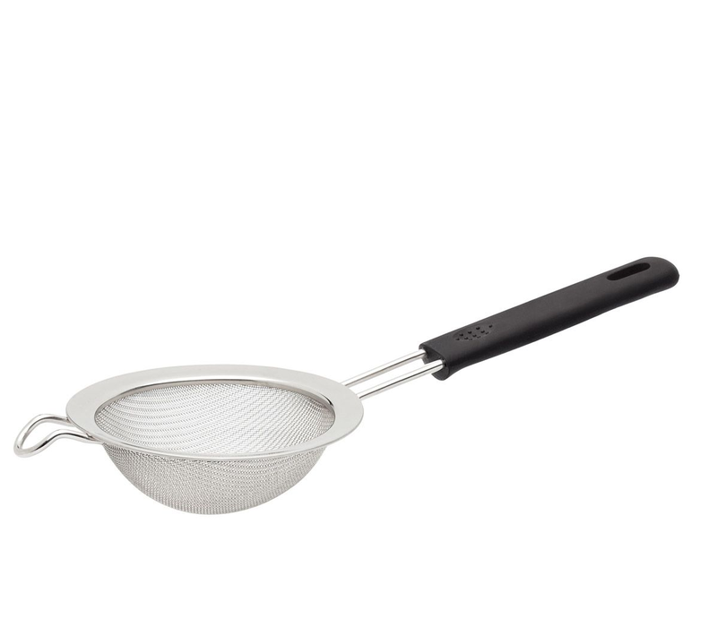 HIC Kitchen 6" Mesh Strainer with Silicone Handle