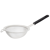 HIC Kitchen 8" Mesh Strainer with Silicone Handle