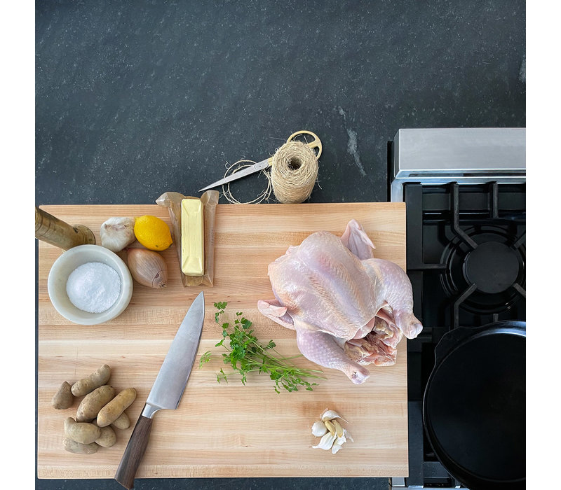 JK Adams Professional Series Maple Edge Grain Cutting Board 24"x18"x 1.5"