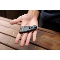 Buck Mini Deploy Automatic- Sniper Grey, 154CM Steel