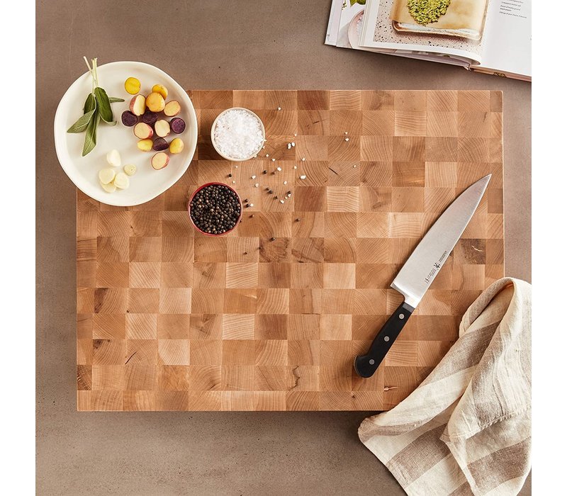 John Boos Maple Chopping Block Reversible, End Grain 20"x15"x2-1/4"