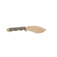 Tops Cuma Tak-RI- Green Canvas Micarta, 1095 Carbon Steel