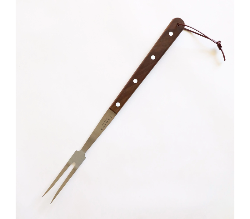 Lamson, Premier 20″ Walnut 3-Piece BBQ Set