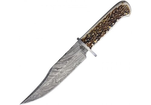 Buck & Bear Buck N Bear King Stag Bowie Damascus Steel
