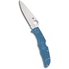 Spyderco Knives Spyderco Endura 4 Blue FRN Lightweight Handle, Plain Edge VG10 Blade