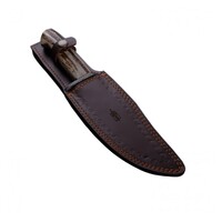 Buck N Bear King Stag Bowie Damascus Steel