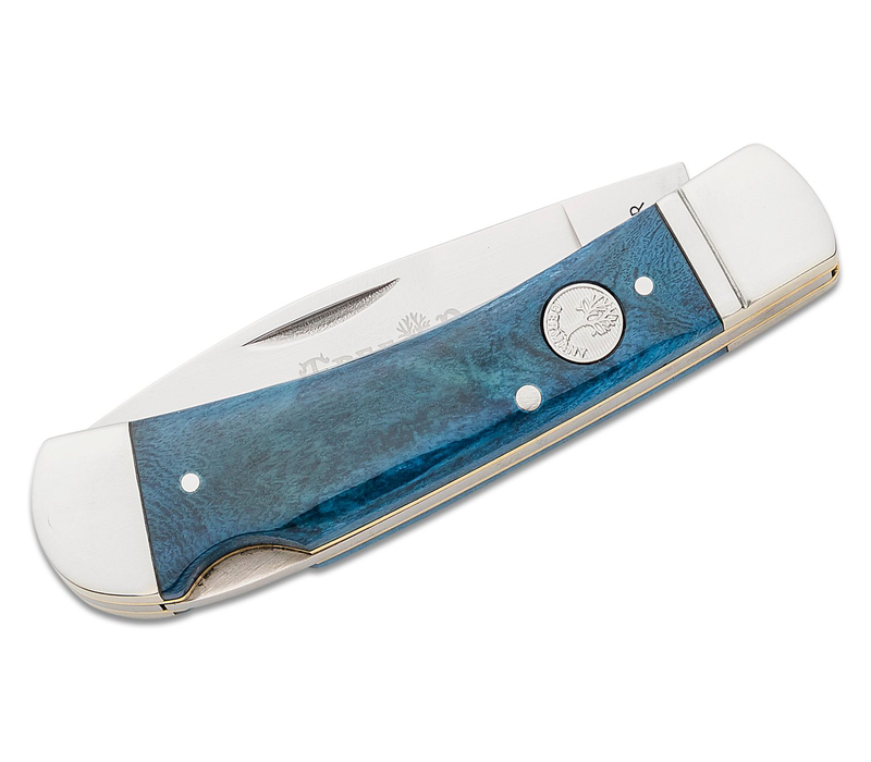 Boker Traditional Series 2.0 Gentleman's Lockback Smooth Blue Bone, D2 Steel
