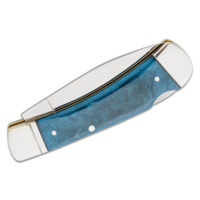 Boker Traditional Series 2.0 Gentleman's Lockback Smooth Blue Bone, D2 Steel