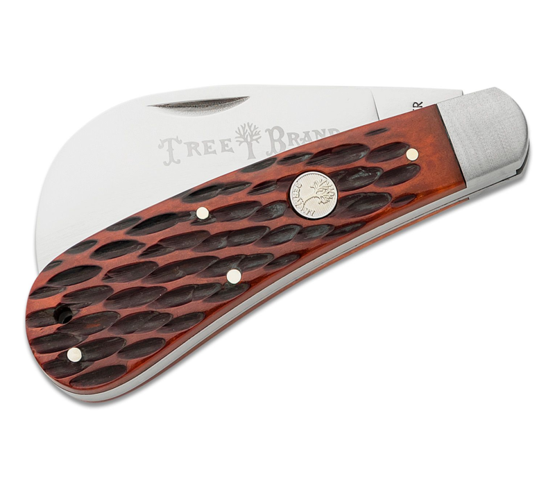 Boker Traditional Series 2.0 Hawkbill Brown Jigged Bone, D2 Steel