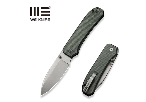 WE Knife Co. WE Knife Big Banter Green Micarta & CPM S35VN Steel