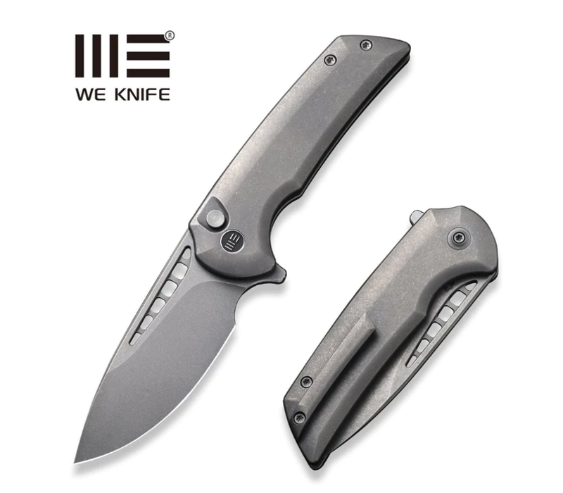 WE, Mini Malice Titanium Handle, 20CV Steel