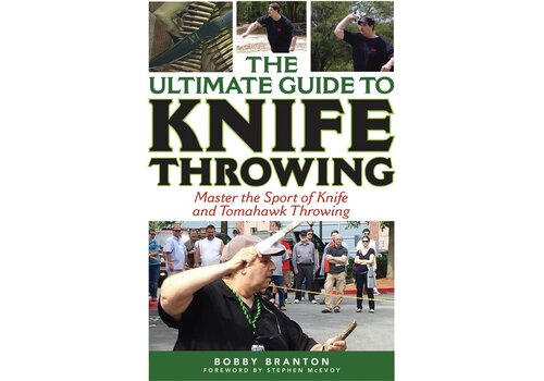 Blueridge Knives Ultimate Guide Knife Throwing.  By Bobby Branton. Foreword by Stephen McEvoy. Everything you need to know about forging knives and improving your throwing technique.