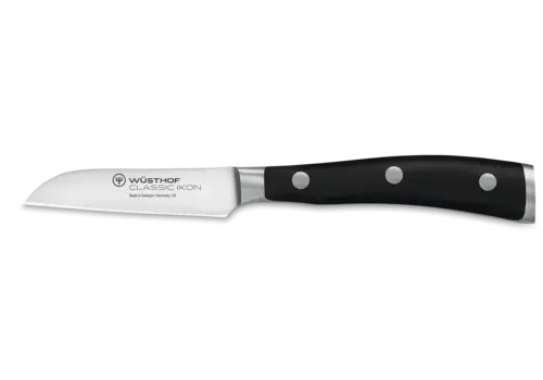 Wusthof Wusthof CLASSIC IKON 3" Flat Cut Paring Knife- Black