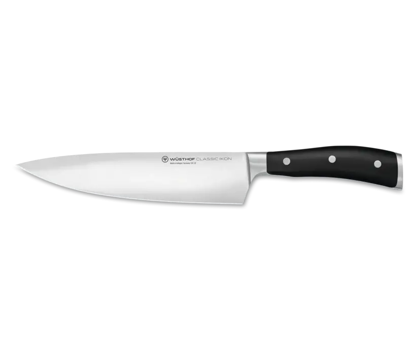 Wusthof CLASSIC IKON 8" Chef's Knife- Black