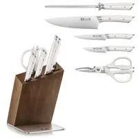 Cangshan, Helena White 6pc HUA Block Set, German Steel