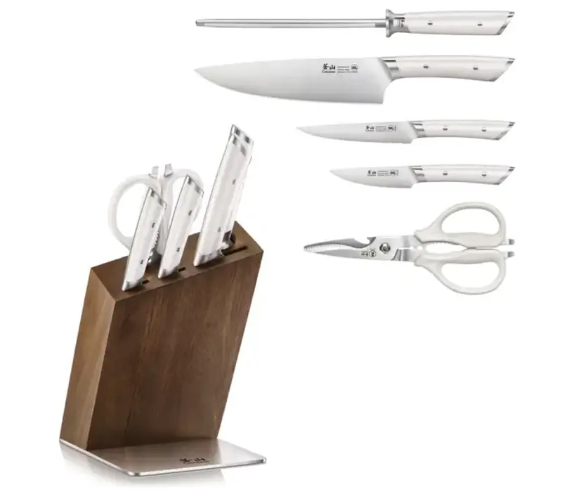 Cangshan, Helena White 6pc HUA Block Set, German Steel