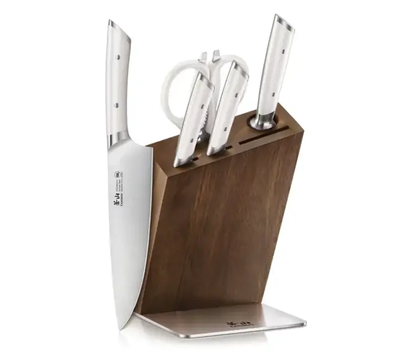 Cangshan, Helena White 6pc HUA Block Set, German Steel