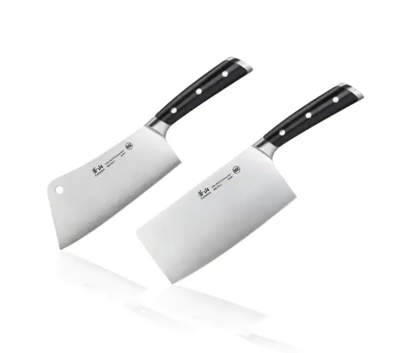 Cangshan, S1 Series 2pc Cleaver Set Black Handle