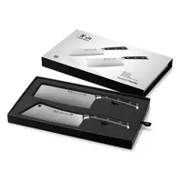 Cangshan, S1 Series 2pc Cleaver Set Black Handle