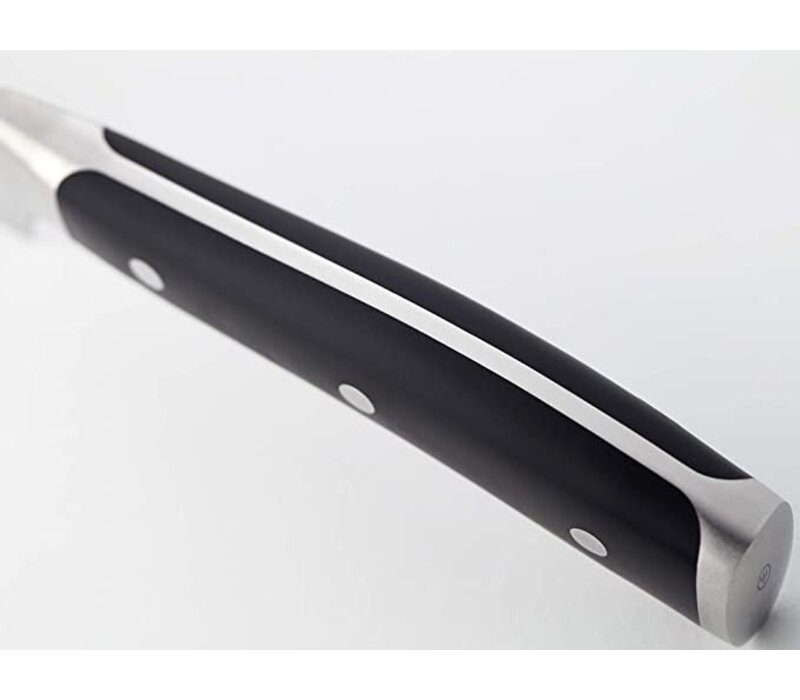 Wusthof CLASSIC IKON 3" Flat Cut Paring Knife- Black