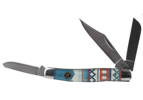 ABKT - American Buffalo Knife & Tool ABKT, Sunset Series Stockman 1065 Carbon Steel & Acrylic Handles