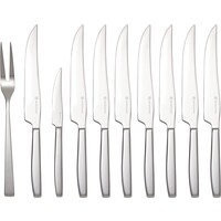 Wusthof 10 PC Serrated Stainless Mignon Steak & Carving Set