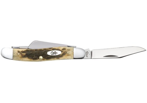 Case & Sons Cutlery Co. Case Cutlery Medium Stockman Amber Bone, Carbon Steel
