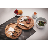 Picnic Time, Toscana, Acacia Brie Cheese Cutting Board & Tools Set