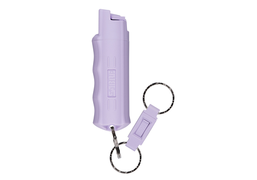 Sabre HC-14-DP-US-02--Sabre, Pepper Spray w/ Quick Release Key Ring Purple