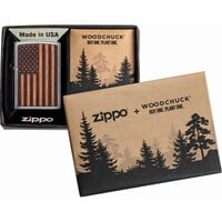 Zippo, WoodChuck Flag Lighter