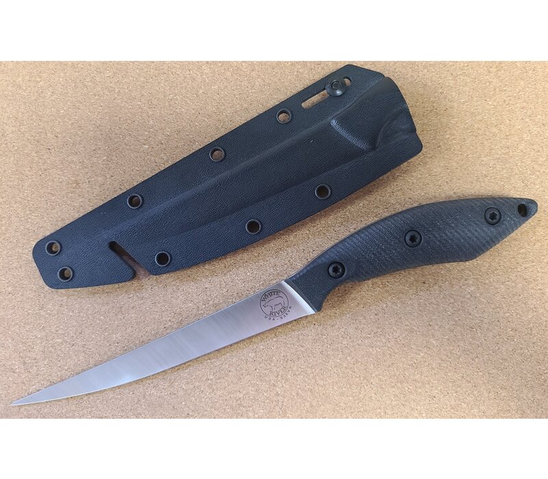 White River, Pro Fillet 6in, Black G10 CPM S35VN