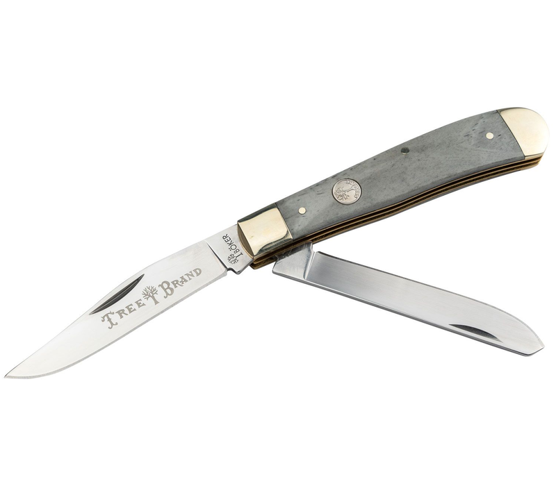Boker, Traditional Series 2.0 Trapper Smooth Grey Bone Handle, D2