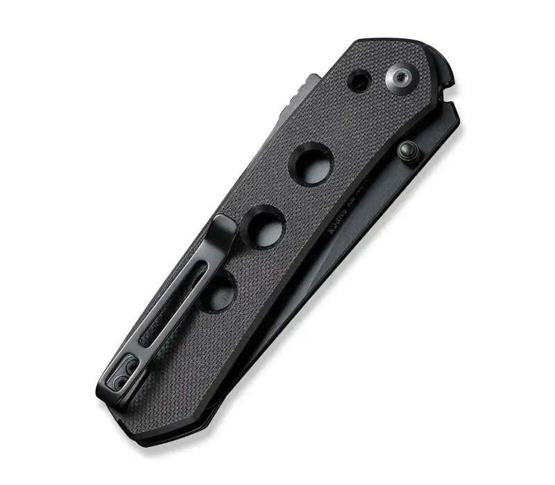 Civivi, Vision FG with the black coated Nitro-V stainless blade and a black G10 handle