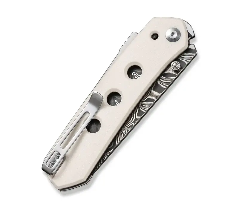 CIVIVI Vision FG Damascus and Ivory G10 Handle