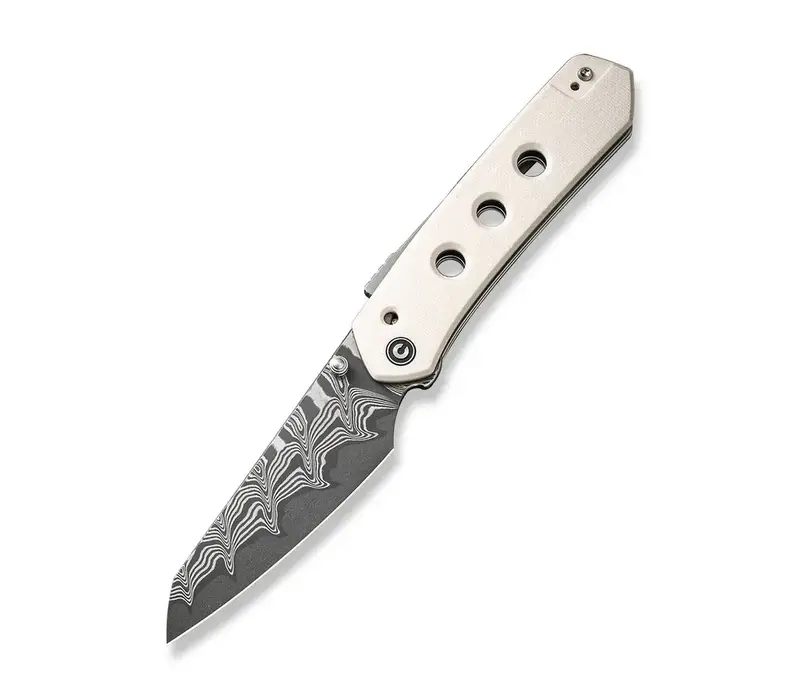 CIVIVI Vision FG Damascus and Ivory G10 Handle