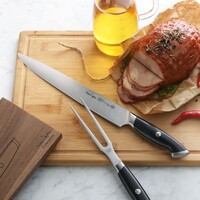 Cangshan Thomas Keller 2 Piece Carving Set Black
