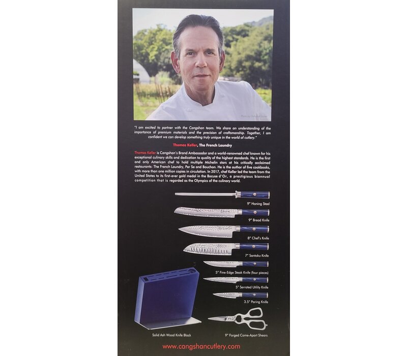 Cangshan Kita Series 12pc Knife Block Set