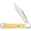 Case & Sons Cutlery Co. Case Cutlery, Mini Copperlock Yellow Delrin CV Steel