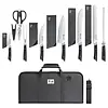 Cangshan Cangshan Helena 9pc BBQ Knife Bag Set Black Cangshan Cangshan Helena 9pc BBQ Knife Bag Set Black