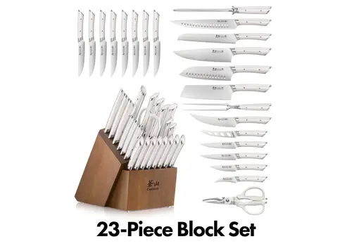 Cangshan Cangshan, HELENA 23pc Knife Block Set White